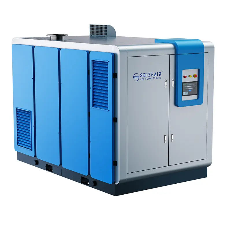 % 100 oliorik gabeko lebitazio magnetiko turbo bi etapa presio baxuko aire-konpresorea