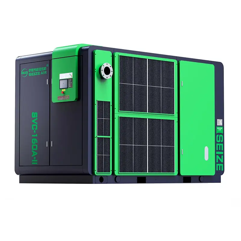 15kW Abiadura finkoko etapa bakarreko torloju-aire-konpresorea